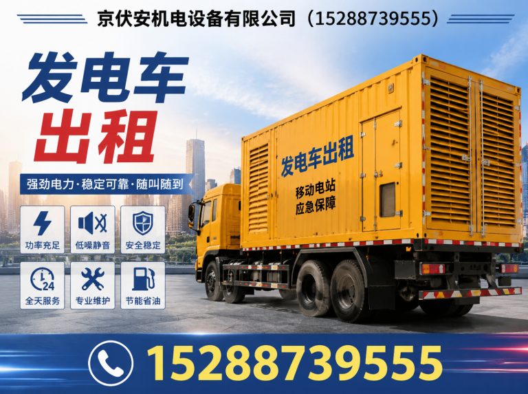 昌江发电机出租展示图